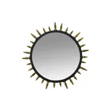 KUNSTLOFT Wandspiegel, Gold, Metall, 6.6x52x8 cm, Spiegel, Wandspiegel