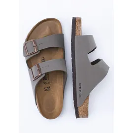 Birkenstock Arizona Birko-Flor Nubuk stone 42