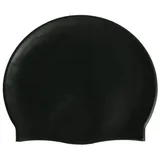 HYCOPROT Kinder Badekappe 100% Silikon Badekappen Anti-Rutsch Bequeme und Dehnbare wasserdichte Bademütze, Classic wasserdichte Badehaube für Langes und Kurzes Haar (Schwarz)