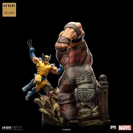 Iron Studios Wolverine vs Juggernaut Figur 30 cm