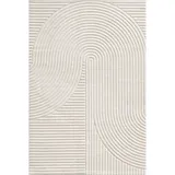 MERINOS Webteppich Elio Creme/Beige ca. 80x150cm