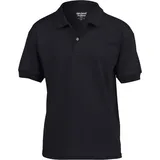 Gildan Kinder DryBlend Youth Jersey Polo \8800B\" black S (116/128)"