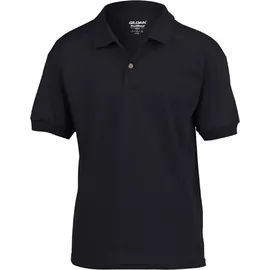Gildan Kinder DryBlend Youth Jersey Polo \8800B\" black S (116/128)"