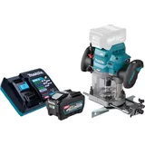 Makita RP 001 GT101 Akku Oberfräse 40 V max. 12 mm Brushless + 1x Akku 5,0 Ah + Ladegerät