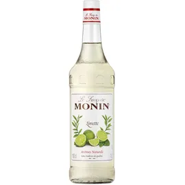 Monin Sirup Limette - vielseitiger Cocktailzuschlag für Barkeeper und Restaurants zitrusaromatisch ohne künstliche Zusatzstoffe