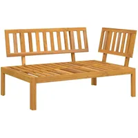 VidaXL Garten-Ecksofa aus Paletten Massivholz Akazie