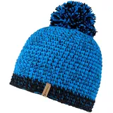 Ziener Intercontinental-z Mütze - Black / Persian Blue - One Size