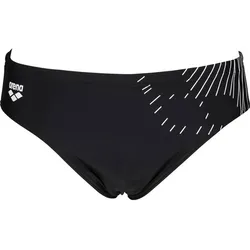 ARENA arena Herren Slip Badehose Trick, BLACK-WHITE, 8