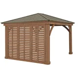 Westmann Seitenwand für Holzpavillon Devon 12x12 und 12x14