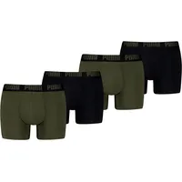 Puma Everyday Basic Boxershorts Blau / Grün XL 2er Pack