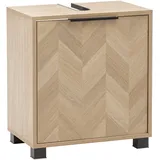 Schildmeyer Waschbeckenunterschrank Piazza 50,3 x 56 x 33 cm Braun