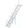 Euroline Podesttreppe Euroline 511 100 cm Aluminium