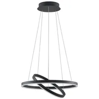 ARCCHIO Albiona 2-flg. Ø 60 cm schwarz Metall