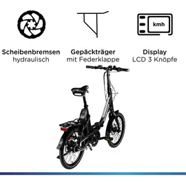 Zündapp X20 20 Zoll RH 45 cm schwarz/grün