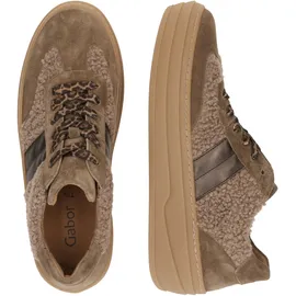Gabor Sneaker Damen Weite E Braun 38,5