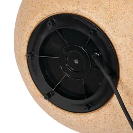 KANLUX Gartenkugel Außenleuchte Terrakotta Ø 30 cm IP65 inkl. Erdspieß