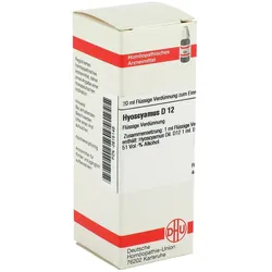 Hyoscyamus D12 Dilution