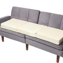 Homescapes Sofa-auflage Creme, Textil, Füllung: Kaltschaum, Rechteckig, 50x10x150 cm, Oeko-Tex®, Wohntextilien, Kissen, Sitzkissen