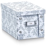 Zeller 17970 CD-Box Vintage, Pappe, weiß