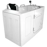 AcquaVapore AquaVapore Senioren Sitzbadewanne Sitzwanne Badewanne mit Tür Pool S07-C-L 140cm