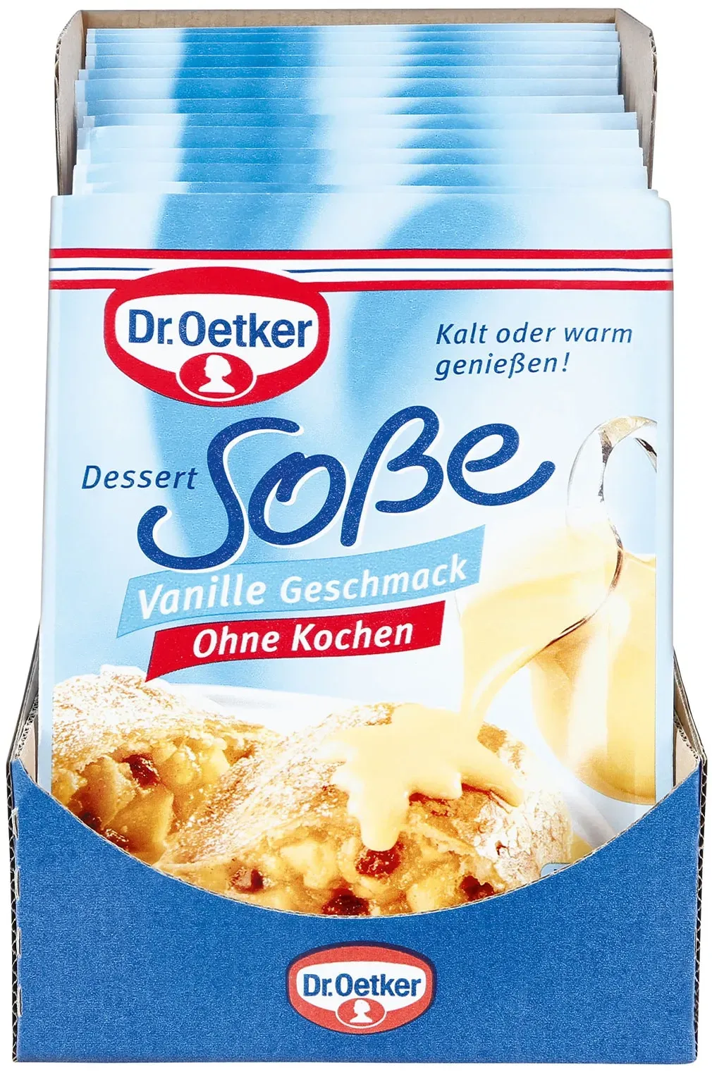Dr. Oetker Soßenpulver Vanille für 250 ml Milch, 15er Pack