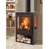 Panadero Kaminofen CORAL, 6,8 kW schwarz