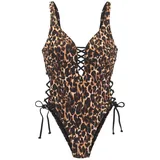 Bruno Banani Badeanzug Damen Mehrfarbig 40 Cup A/B