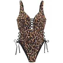 Bruno Banani Badeanzug Damen Mehrfarbig 40 Cup A/B