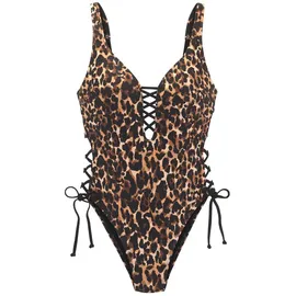 Bruno Banani Badeanzug Damen Mehrfarbig 40 Cup A/B