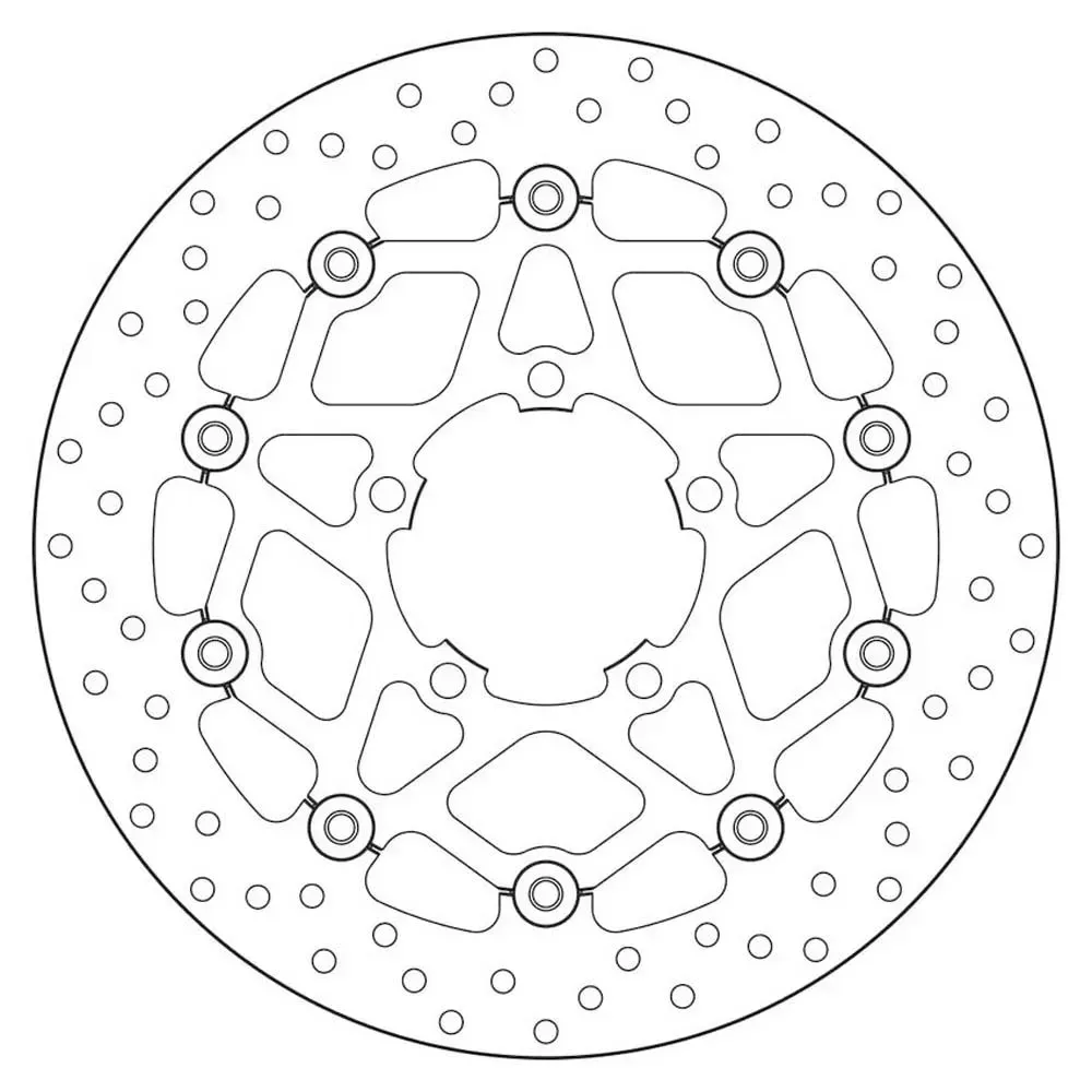 Brembo 78b40869 Bremsscheibe - Silver - One Size