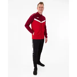 Jako Iconic Trainingsanzug rot/weinrot 140