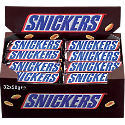 Snickers Schokoriegel Snickers 32 Stück à 50 g
