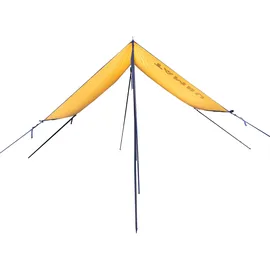 tambu »Chada« Sonnensegel, multifunktional blau|orange sans taille