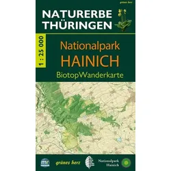 Wanderkarte Nationalpark Hainich