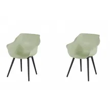 Hartman Sophie Studio Dining Stuhl Gartenstuhl 58 x 58 x 84 cm minzgrün