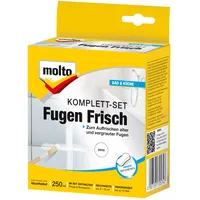 MOLTO Fugen Frisch Komplett-Set weiß 250 ml