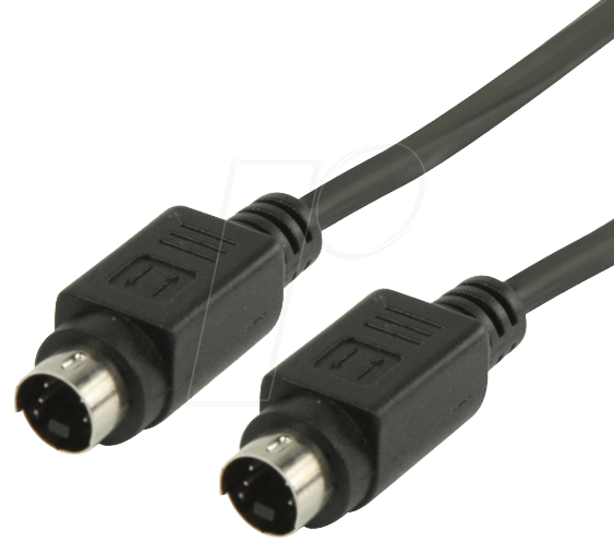 AVK 159 - S-Video Kabel, 4-pol mini DIN auf 4-pol mini DIN Stecker, 5 m