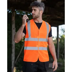 Korntex Warnweste Comfort-Fit Minden - signal orange - XXL