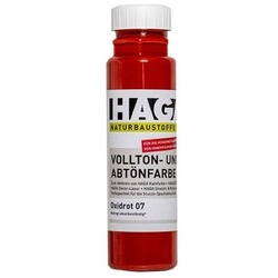 HAGA Vollton- und Abtönfarbe oxidrot 07 - 250 ml Flasche