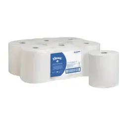 KLEENEX® Rollenhandtücher Ultra, 19,8 cm x 180 m  6238 , 1 Karton = 6 Rollen à 180 m