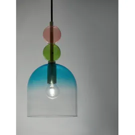 Nova Luce Murano 1-flg. Ø 16 cm mehrfarbig Glas