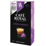 CAFE ROYAL Kaffeekapsel Alu Lungo Classico 10Kapseln für Nespressom