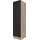 Flex-Well Exclusiv Geschirrschrank Capri 50 cm Schwarz Matt-Endgrain Oak