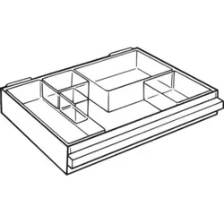 RAACO Schublade transparent, Schubladentyp: 250-3