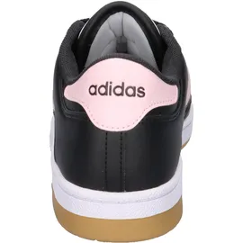 adidas Rapid Court Low Kinder Weiß/Schwarz/Pink 38