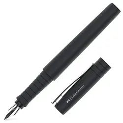 FABER-CASTELL Poly Pen Patronenfüller schwarz B (breit)