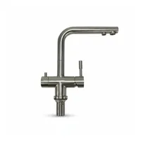 FRANKE Wasserhahn-Wasserfilter, 3-Wege-Hahn Armatur aus Edelstahl