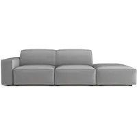 Emoebel24 Sofa modular 262x102x70cm Lucas Grau - Grau