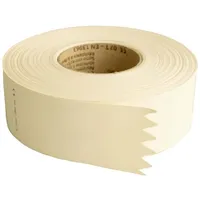 Dalsys Fugendeckstreifen mit Falzrille aus Papier Weiß 75m, Fugenband,