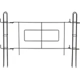 Kadax Gartentor 93 x 73 cm Weiß/Metall